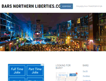 Tablet Screenshot of barsnorthernliberties.com